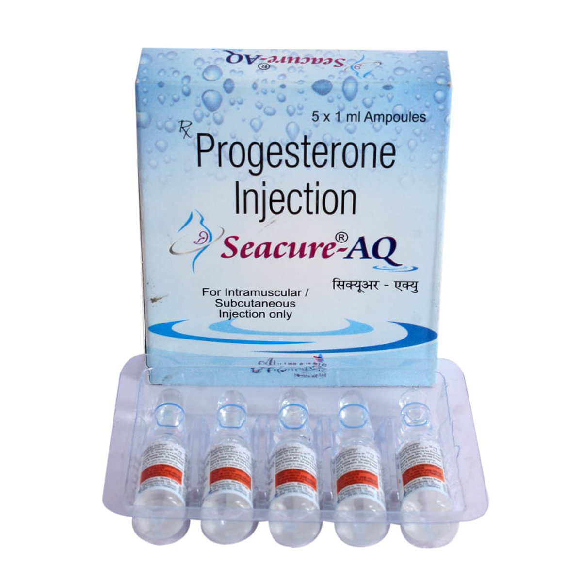 Seacure AQ Injection 5 x 1 ml, Pack of 5 InjectionS Seacure AQ Injection 5 x 1 ml, Pack of 5 InjectionS