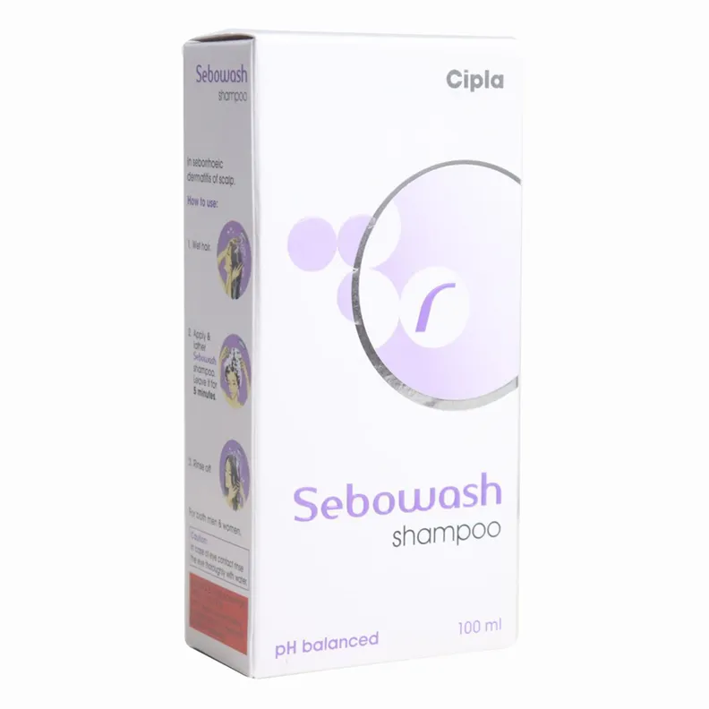 Sebosh Buy Sebowash Shampoo, 100 ml | 19 Minutes Delivery | Apollo Pharmacy