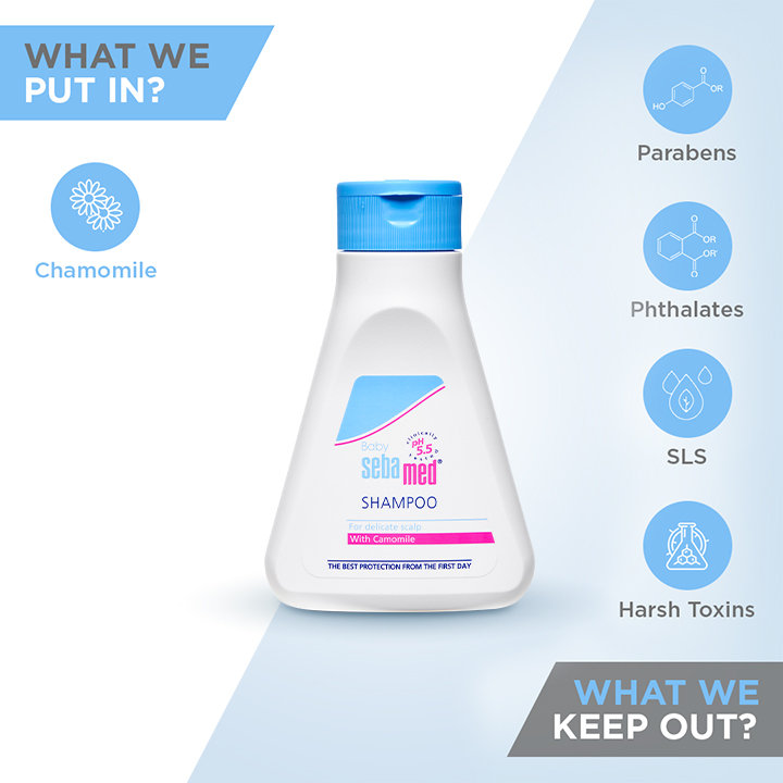 Sebamed Baby Shampoo, 150 ml, Pack of 1 Sebamed Baby Shampoo, 150 ml, Pack of 1