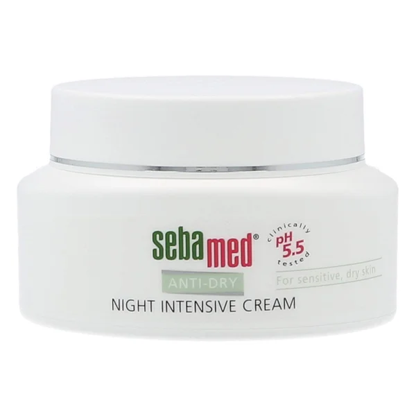 Sebamed Anti-Dry Night Cream 50 ml | pH 5.5 | For Sensitive, Dry Skin, Pack of 1