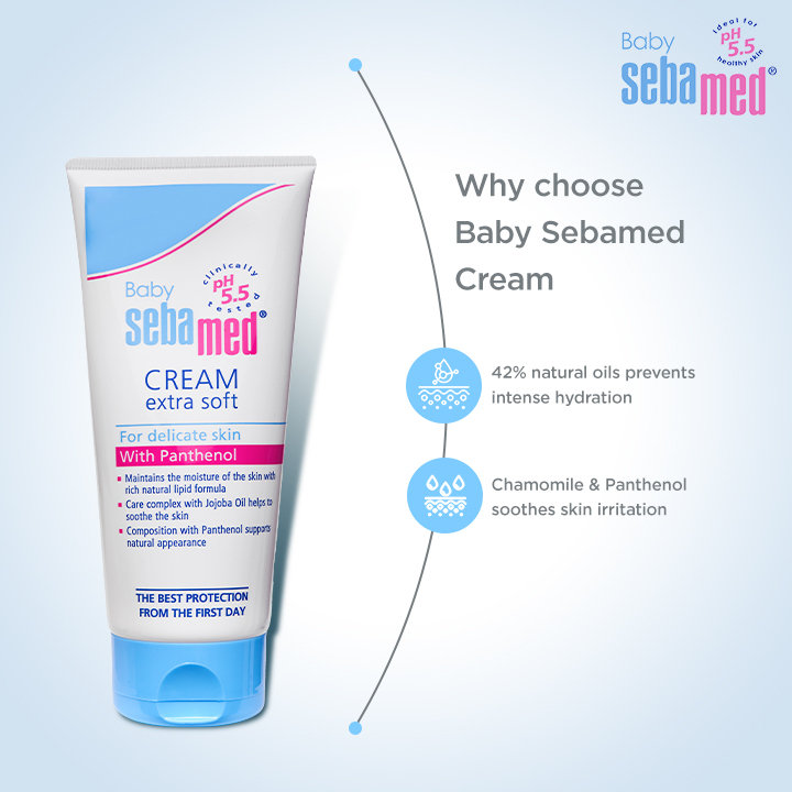 Sebamed Extra Soft Baby Cream, 200 ml, Pack of 1 Sebamed Extra Soft Baby Cream, 200 ml, Pack of 1