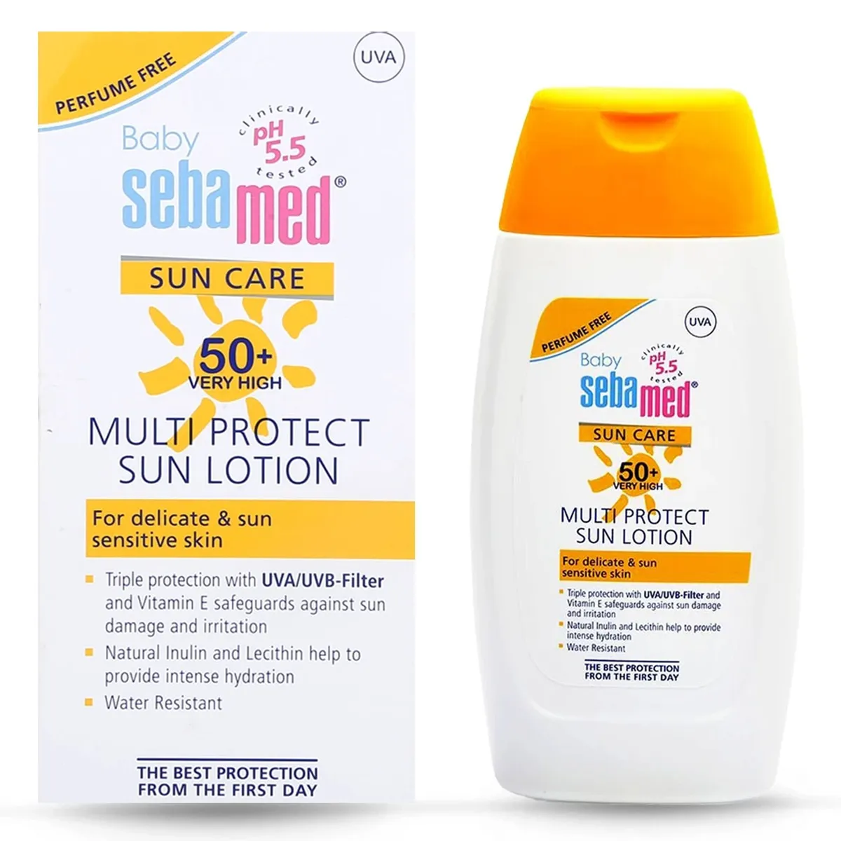 Buy Sebamed Baby Sun Care SPF 50+ Multi Protect Sun Lotion, 200 ml