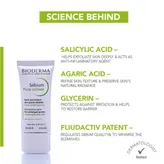 Bioderma Sebium Pore Refiner Cream 30 ml | Salicylic Acid, Agaric Acid, Glycerin | Tightens Pore | For Combination/Oily Skin, Pack of 1