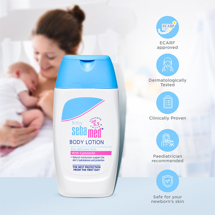 Sebamed Baby Body Lotion, 50 ml, Pack of 1 Sebamed Baby Body Lotion, 50 ml, Pack of 1