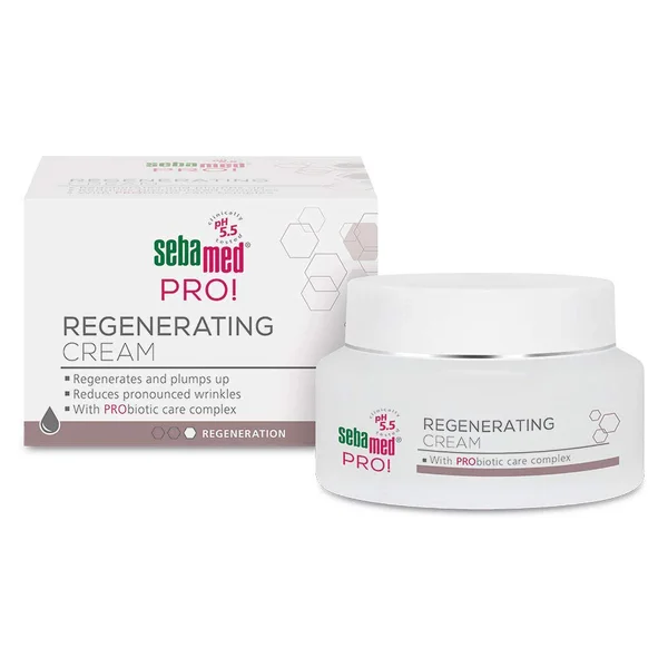 Sebamed Pro Regenerating Cream 50 ml | With Probiotic Care Complex | pH 5.5 | Reduce Wrinkles, Pack of 1