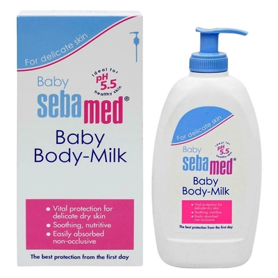 Sebamed Baby Body Milk Lotion, 400 ml, Pack of 1