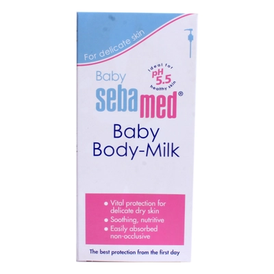 Sebamed Baby Body Milk Lotion, 400 ml, Pack of 1