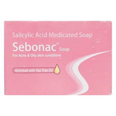 Sebonac 2% Soap 75 gm, Pack of 1 Soap