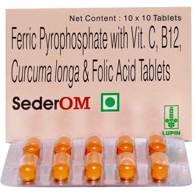 Sederom Tablet 10's, Pack of 10 TABLETS