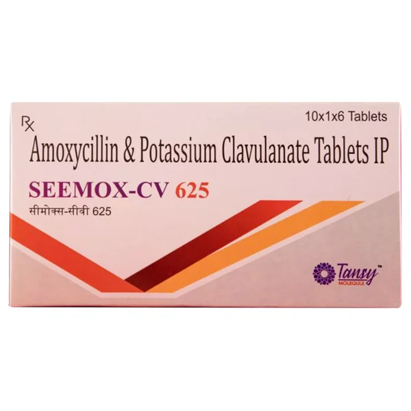 Seemox-CV 625 Tablet 6's