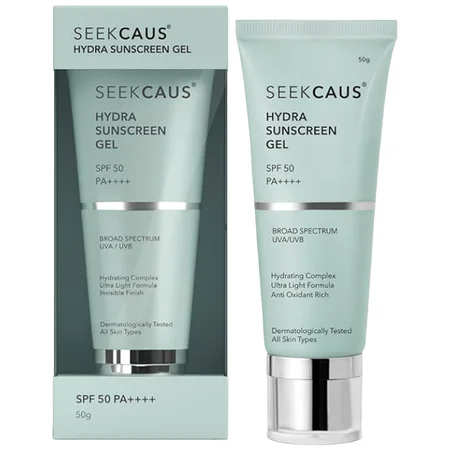 Seekcaus Hydra Spf50 Pa++++ Sunscreen Gel 50 gm