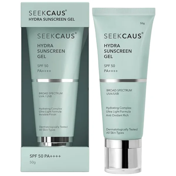 Seekcaus Hydra Spf50 Pa++++ Sunscreen Gel 50 gm