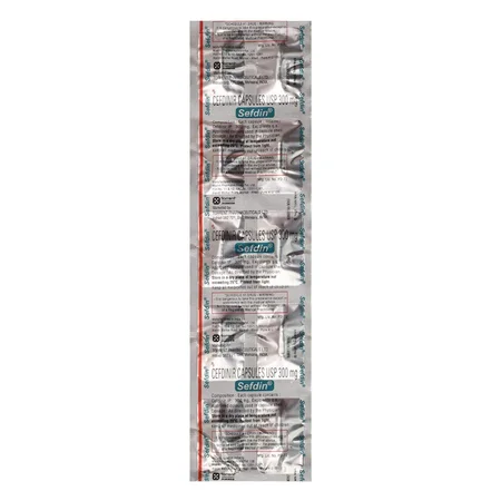 Sefdin 300 mg Capsule 10's