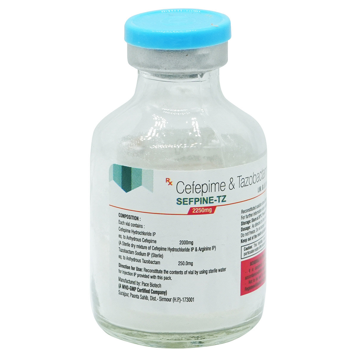 Sefpine TZ 2250mg Injection 1's, Pack of 1 Sefpine TZ 2250mg Injection 1's, Pack of 1