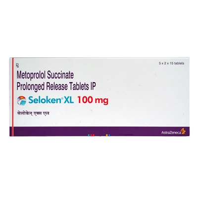 Seloken XL 100 mg Tablet 15's, Pack of 15 TABLETS