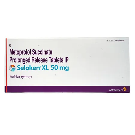 Seloken XL 50 mg Tablet 30's