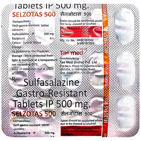 Selzotas 500 Tablet 15's