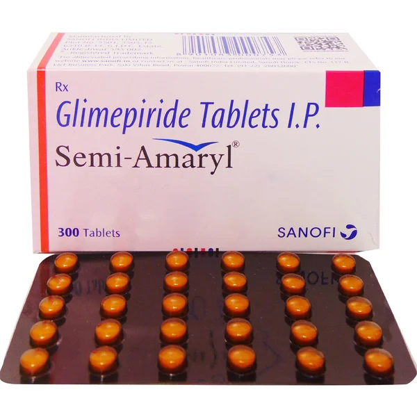 Semi-Amaryl Tablet 30's, Pack of 30 TABLETS