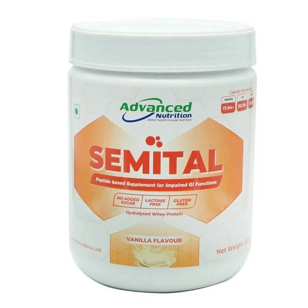 Semital Advanced Vanilla Powder 500 gm
