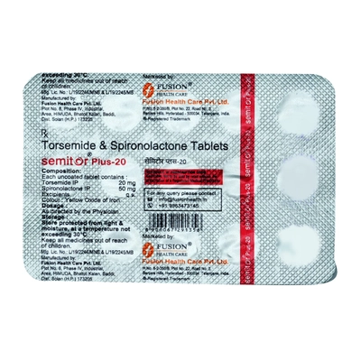 Semitor Plus-20 Tablet 15's, Pack of 15 TabletS