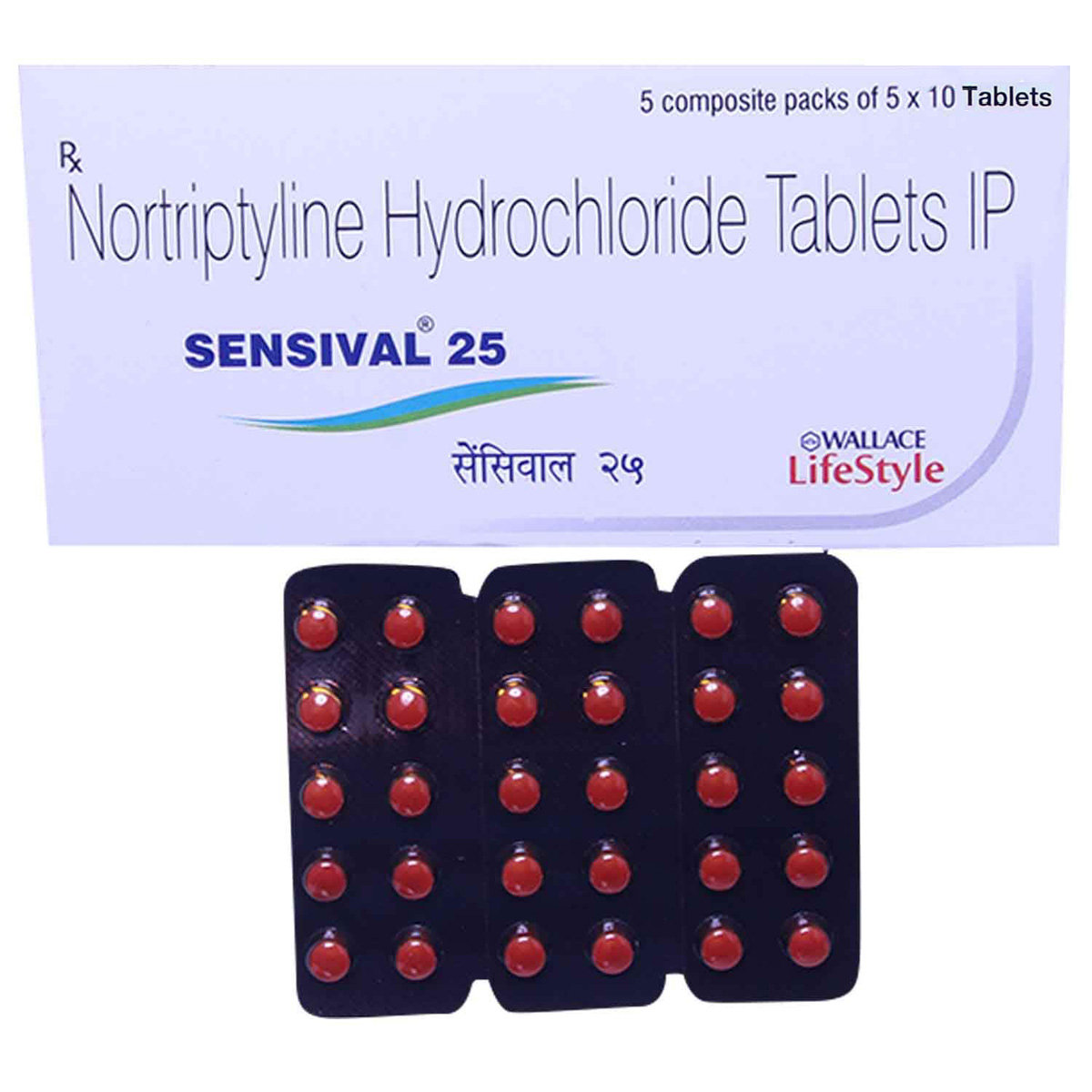 Sensival 25 Tablet 10's, Pack of 10 TABLETS Sensival 25 Tablet 10's, Pack of 10 TABLETS