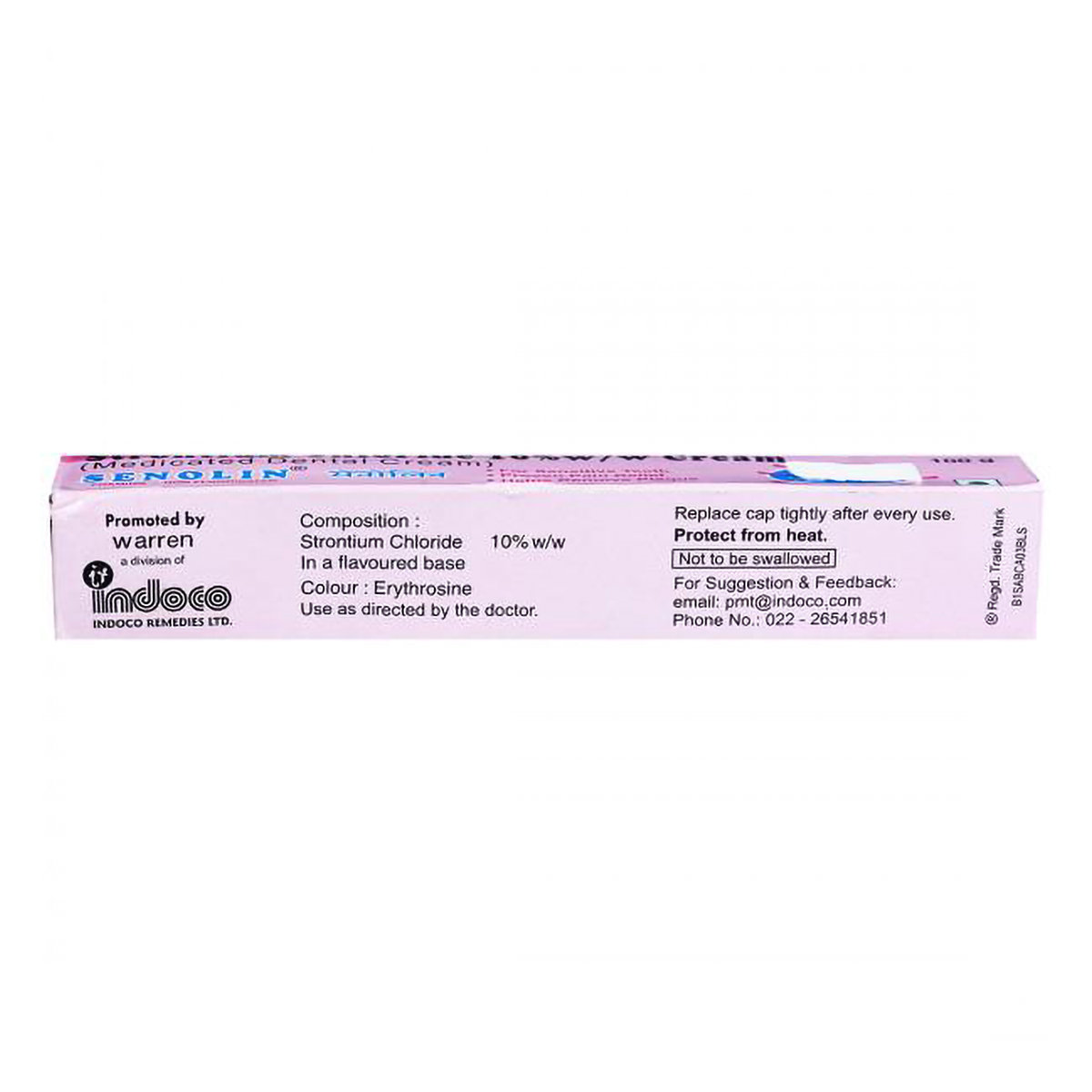 Senolin Toothpaste, 100 gm, Pack of 1 Senolin Toothpaste, 100 gm, Pack of 1