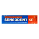Sensodent KF Medicated Foaming Dental Gel, 50 gm, Pack of 1