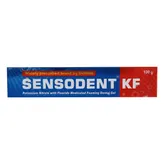 Sensodent KF Medicated Foaming Dental Gel, 100 gm, Pack of 1