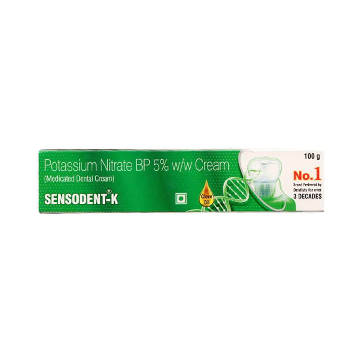Sensodent-K Medicated Dental Cream, 100 gm, Pack of 1 TOOTHPASTE Sensodent-K Medicated Dental Cream, 100 gm, Pack of 1 TOOTHPASTE