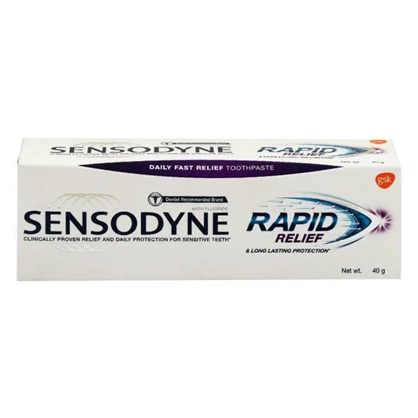 Sensodyne Rapid Relief Toothpaste, 40 gm, Pack of 1
