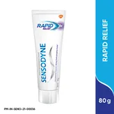 Sensodyne Rapid Relief Toothpaste, 80 gm, Pack of 1