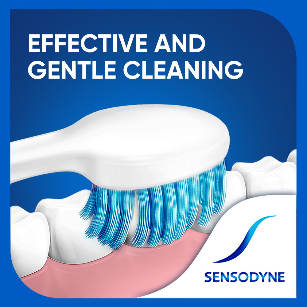 Sensodyne Sensitive Soft Toothbrush, 3 Count (Buy 2 Get 1 Free), Pack of 1 Sensodyne Sensitive Soft Toothbrush, 3 Count (Buy 2 Get 1 Free), Pack of 1