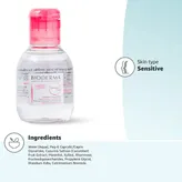 Bioderma Sensibio H2O Miscellar Water, 100 ml, Pack of 1
