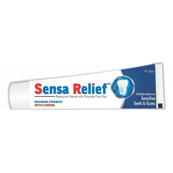 Sensa Relief Toothpaste 50 gm, Pack of 1