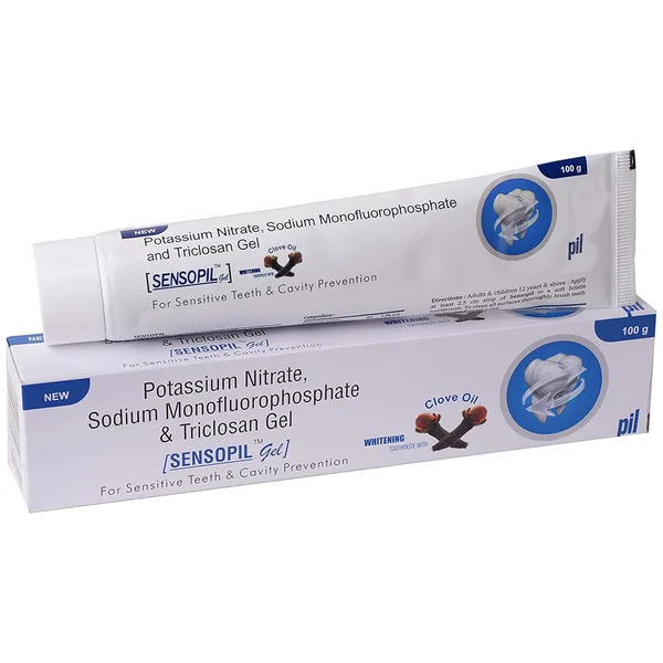 Sensopil Whitening Toothpaste Gel 100 gm