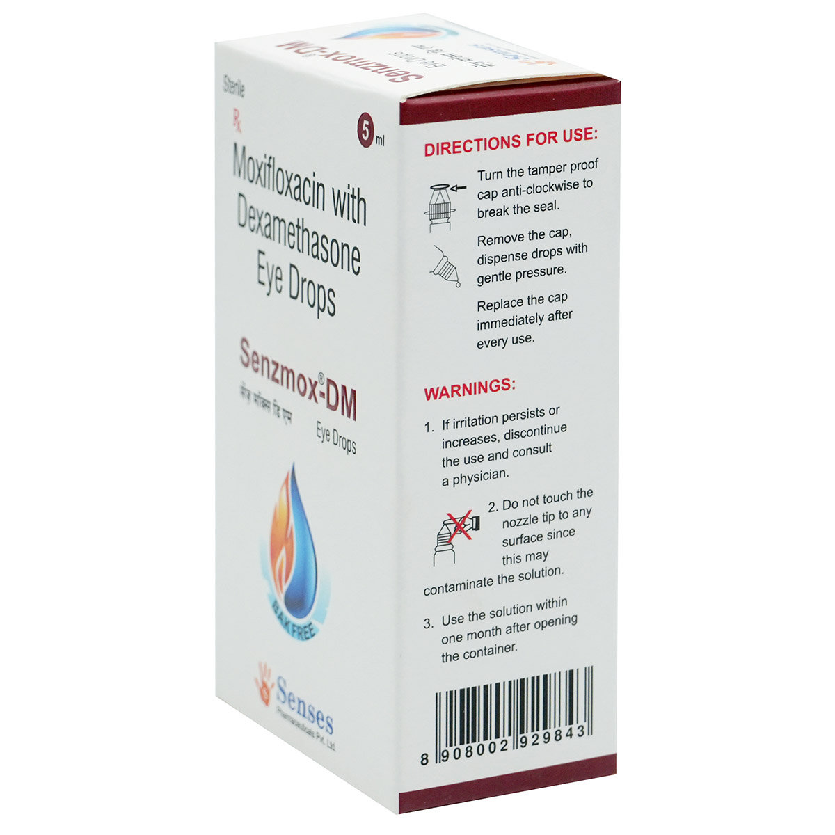 Senzmox DM Eye Drop 5 ml, Pack of 1 EYE DROPS Senzmox DM Eye Drop 5 ml, Pack of 1 EYE DROPS