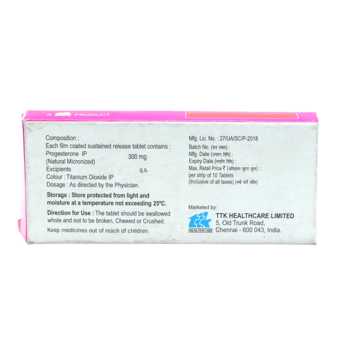 Sensipreg SR 300 mg Tablet 10's, Pack of 10 TabletS Sensipreg SR 300 mg Tablet 10's, Pack of 10 TabletS