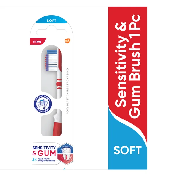 Sensodyne Sensitivity &amp; Gum Soft Toothbrush, 1 Count, Pack of 1