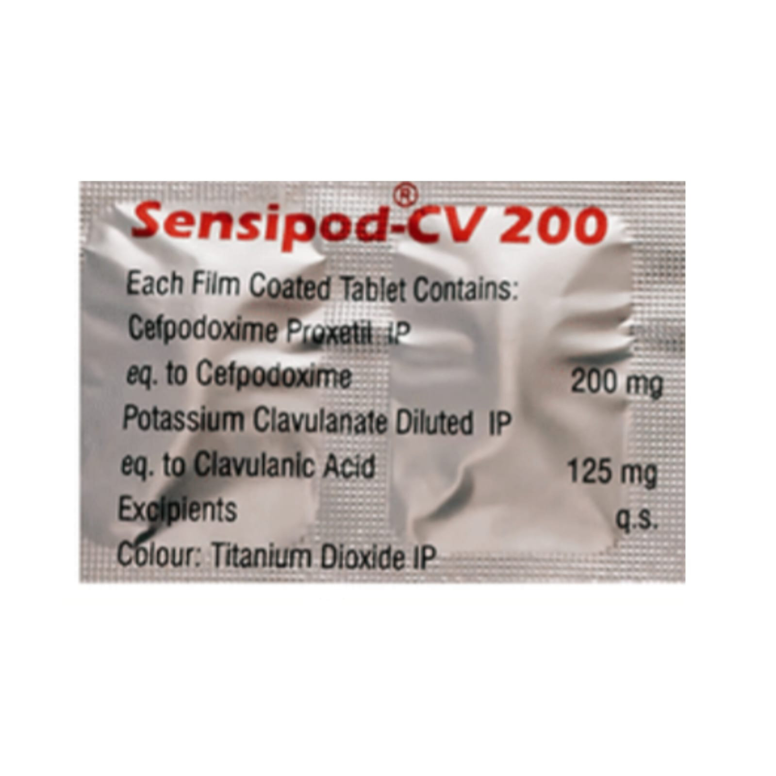 Sensipod-CV 200 Tablet 10's, Pack of 10 TABLETS Sensipod-CV 200 Tablet 10's, Pack of 10 TABLETS