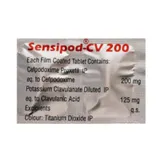 Sensipod-CV 200 Tablet 10's, Pack of 10 TABLETS