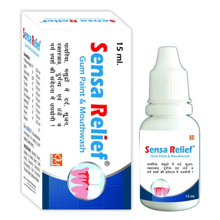 Sensa Relief Gum Paint & Mouthwash 15 ml
