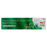 Sensodent-K 5% Medicated Dental Cream 60 gm, Pack of 1 CREAM