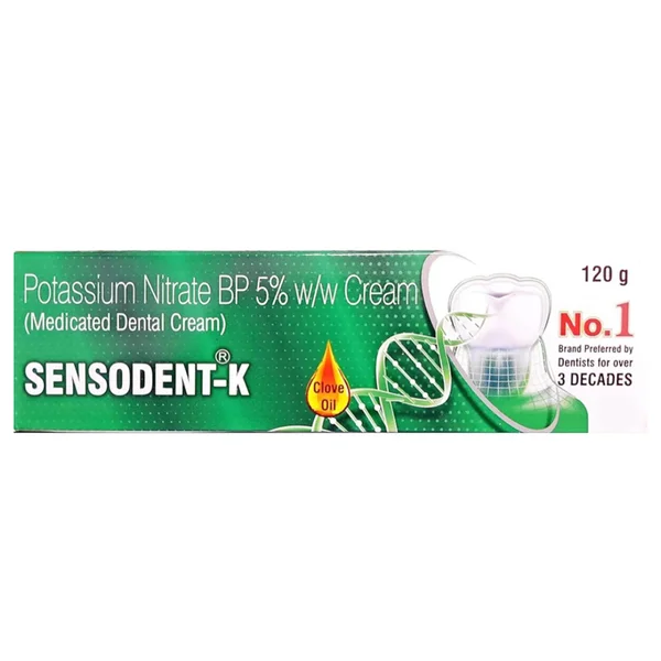 Sensodent-K 5% Medicated Dental Cream 120 gm