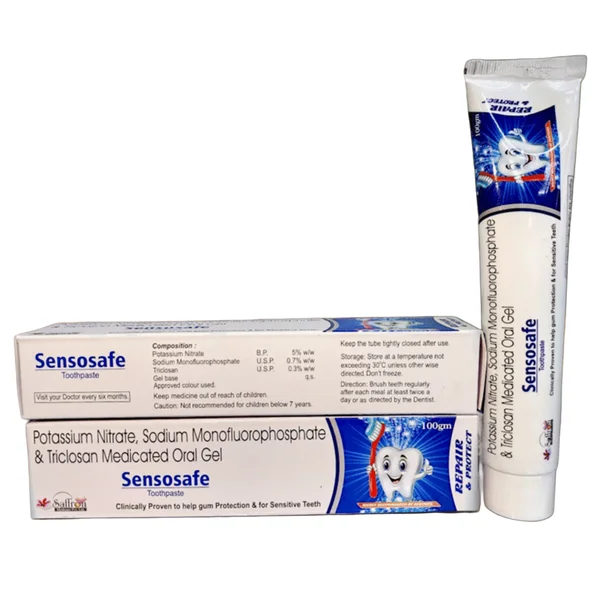 Sensosafe Toothpaste Gel 100 gm