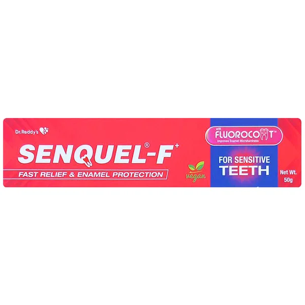Senquel-F Plus Sensitive Teeth Toothpaste, 50 gm