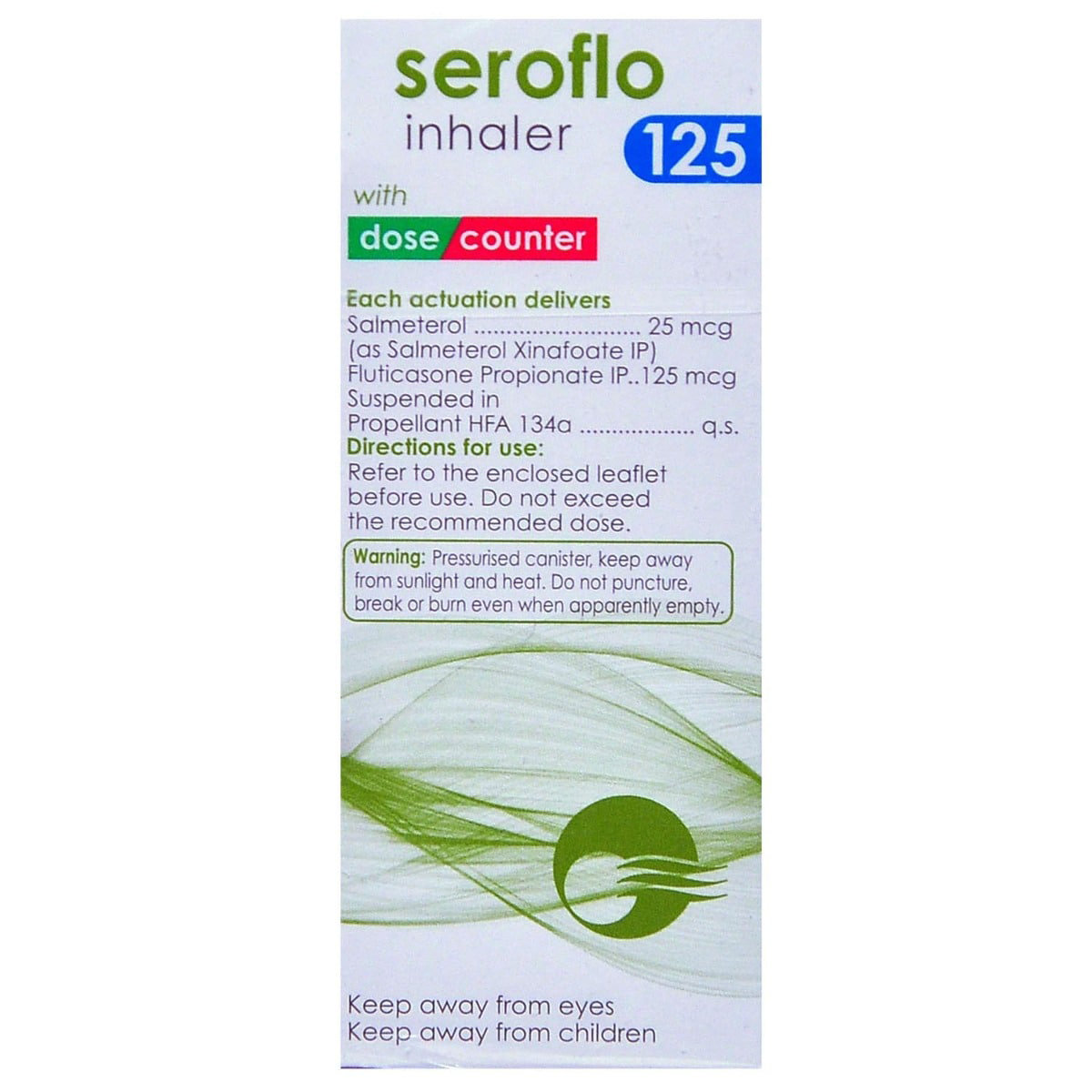 Seroflo 125 Inhaler, Pack of 1 Seroflo 125 Inhaler, Pack of 1