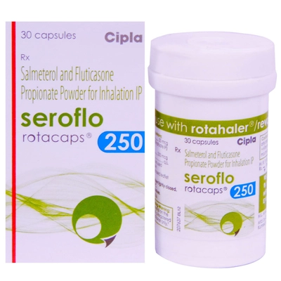 Seroflo 250 Rotacap 30's, Pack of 1 ROTACAP