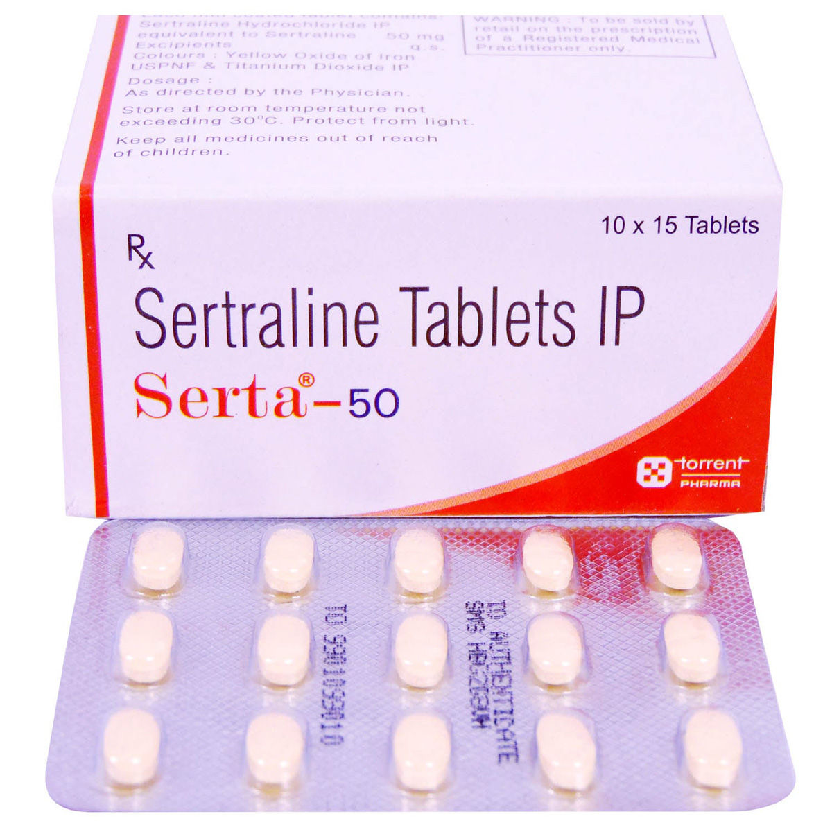 Buy Serta-50 Tablet 15's Online