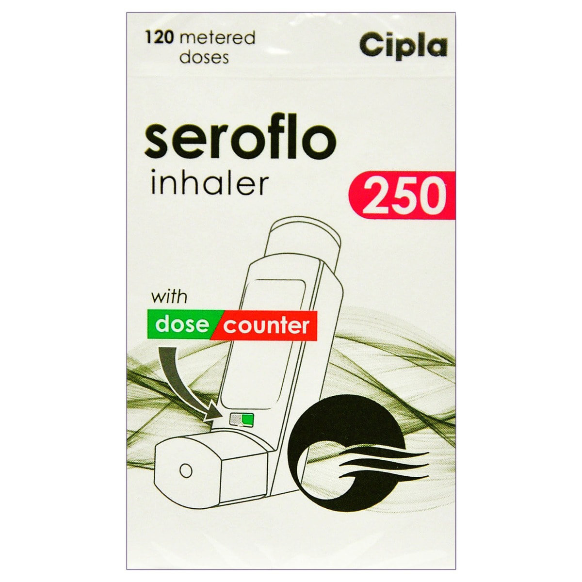 Seroflo 250 Inhaler 120 mdi, Pack of 1 Seroflo 250 Inhaler 120 mdi, Pack of 1