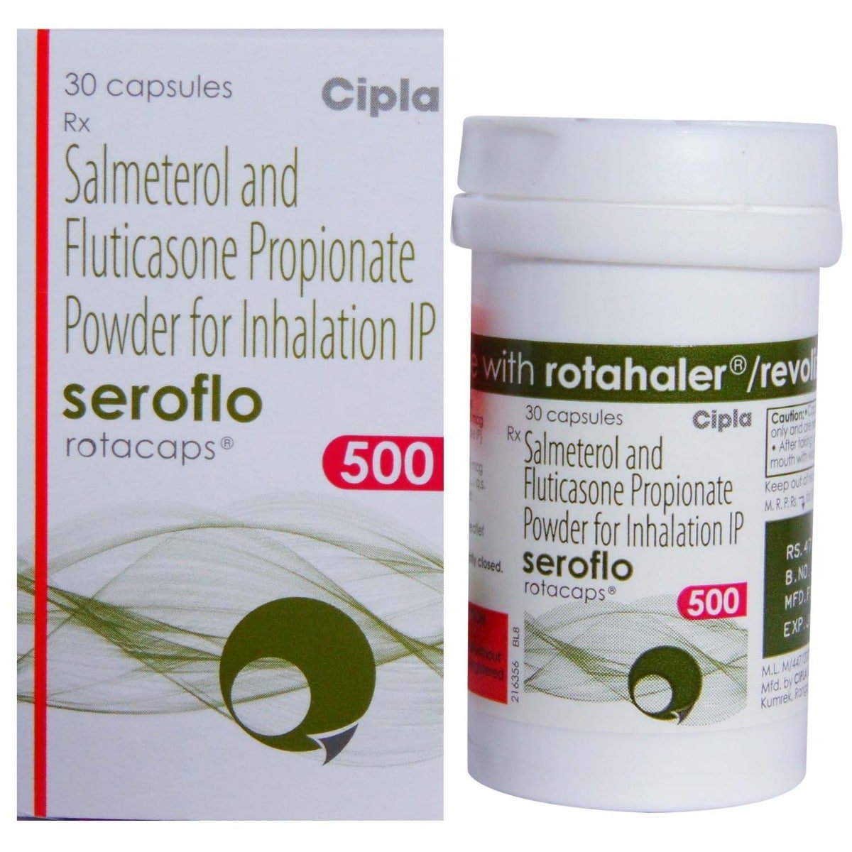 Seroflo 500 Rotacaps, Pack of 1 Seroflo 500 Rotacaps, Pack of 1